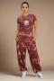 Daisy Street x Paul Frank Spray Effect Joggers Colour: Brown Size: M