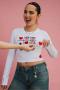 Paul Frank x Daisy Street Long Sleeved Interactive Raglan Top Colour: White Size: M
