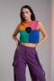 The Ragged Priest Destroy Knit Sleeveless Jumper Size: 10 Colour: Multi