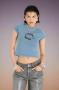 The Ragged Priest Delphine Baby Tee Size: 6 Colour: Blue