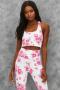 Beach Riot Katya Gym Desert Garden Crop Top as seen on Chloe Sims Size: L Colour: White