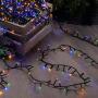 Festive 37.4m Indoor & Outdoor Sparkle Light String Lights 1500 Multi-Coloured LEDs