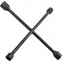 Faithfull Black Powder Coated 4 Way Wheel Brace