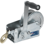 Sealey Hardened Steel Geared Hand Winch with Webbing Strap 900Kg