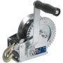 Sealey Hardened Steel Geared Hand Winch with Webbing Strap 540Kg