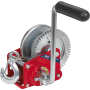 Sealey Hardened Steel Geared Hand Winch with Automatic Brake and Cable 540Kg