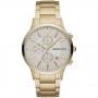 Emporio Armani AR11332 Chronograph Men`s Watch Renato Gold