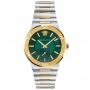 Versace VEVI00420 Men`s Watch Greca Two-Tone Green Dial