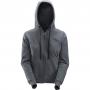 Snickers Ladies Zip Hoodie Steel Grey L