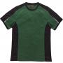 Dickies Mens Pro T Shirt Green / Black 2XL