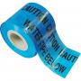 Faithfull Water Pipe Warning Tape Blue 150mm 365m
