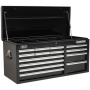 Sealey Superline Pro 14 Drawer Heavy Duty Tool Chest Black