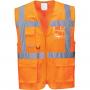 Portwest Athens Hi Vis MeshAir Executive Vest Orange M