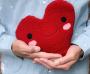 Bitten Design Huggable Loving Heart Colour: Red