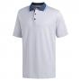 adidas Adipure Premium Two-Tone Polo Shirt - Light Blue