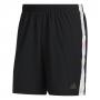 adidas Saturday Santa Monica 7" Shorts - Black