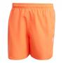 adidas Solid Swim Shorts - Orange / White