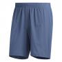 adidas Saturday Running 7" Shorts - Blue