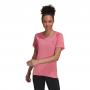 adidas Womens Runner Short Sleeve T-shirt - Pink