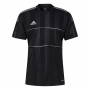 adidas Tiro Retro Reflective Striped Jersey - Black