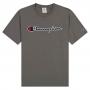 Champion Script Logo Spellout T-shirt - Grey
