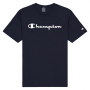 Champion Legacy Spellout Big Logo Tee - Navy