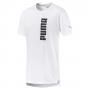 Puma Energy Triblend Graphic Running T Shirt - White