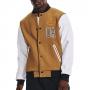 Under Armour Performance Originators Letterman Jacket - Brown