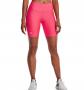 Under Armour Women`s HeatGear Armour Bike Shorts - Pink