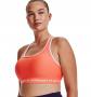 Under Armour Women`s Mid Crossback Sports Bra - Orange