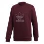 adidas Originals Outline Crew Sweatshirt - Maroon