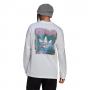 adidas Originals Long Sleeve Graphic Tee - White