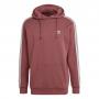 adidas Originals Adicolor Classics 3-Stripes Hoodie - Crimson