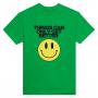 TCOGB2 Smiley: Heavyweight Unisex Crewneck T-shirt | Color: Irish Green | Size: S