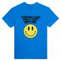 TCOGB2 Smiley: Heavyweight Unisex Crewneck T-shirt | Color: Royal | Size: S