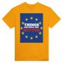 TCOGB9 EU: Heavyweight Unisex Crewneck T-shirt | Color: Gold | Size: L