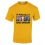 Tory Bad Dream Heavyweight Unisex Crewneck T-shirt | Size: M | Color: Gold