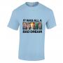 Tory Bad Dream Heavyweight Unisex Crewneck T-shirt | Size: 2XL | Color: Light Blue