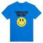 TCOGotB Smiley: Heavyweight Unisex Crewneck T-shirt | Color: Royal | Size: S