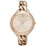 Michael Kors MK3223 Slim Runway Twist Rose Dial Women`s Watch