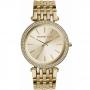 Michael Kors MK3430 Darci Crystal Gold Tone Stainless Steel Women`s Watch
