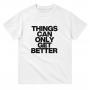 TCOGB Hamnett: Heavyweight Unisex Crewneck T-shirt | Color: White | Size: S