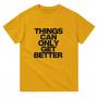 TCOGB Hamnett: Heavyweight Unisex Crewneck T-shirt | Color: Gold | Size: XL