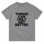 TCOGB Hamnett: Heavyweight Unisex Crewneck T-shirt | Color: Sports Grey | Size: XL