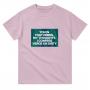 Eileen Heavyweight Unisex Crewneck T-shirt | Color: Light Pink | Size: S