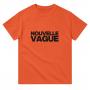 Nouvelle Heavyweight Unisex Crewneck T-shirt | Color: Orange | Size: S