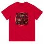 Radioactivity Heavyweight Unisex Crewneck T-shirt | Color: Red | Size: S