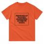 Draw Your Brakes Heavyweight Unisex Crewneck T-shirt | Color: Orange | Size: S