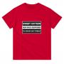 Ocean Sixteen Heavyweight Unisex Crewneck T-shirt | Color: Red | Size: M