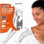 Double Sided Body Tape for Clothes, Hijab, Dress (104 Strip Pack)